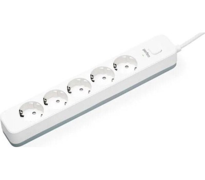 сетевой фильтр PERFEO (PF_C3963) POWER STREAM - 5 роз - 1,5 м - белый