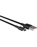 Кабель MORE CHOICE (4627151197487) K14a USB (m)-Type-C (m) 2.0м черный