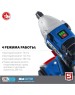Бесщеточный гайковерт ЗУБР GB-250-42 20В бесщеточный гайковерт, 2 АКБ (4Ач), в кейсе, Профессионал
