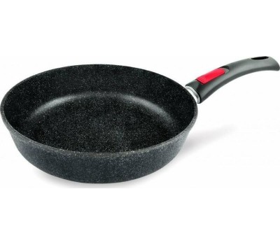 Сковорода НЕВА МЕТАЛЛ ПОСУДА L18022i а/пр литая 22см съемн/руч индукция Гранит 550000523