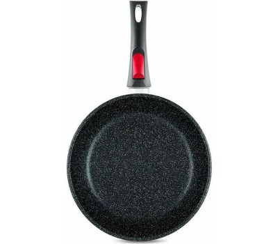Сковорода НЕВА МЕТАЛЛ ПОСУДА L18022i а/пр литая 22см съемн/руч индукция Гранит 550000523