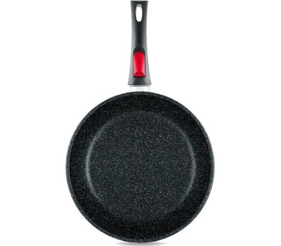 Сковорода НЕВА МЕТАЛЛ ПОСУДА L18022i а/пр литая 22см съемн/руч индукция Гранит 550000523