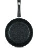 Сковорода НЕВА МЕТАЛЛ ПОСУДА 18128 а/пр литая 28см Черный гранит