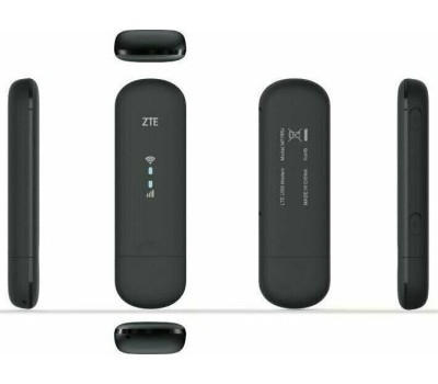 Модем ZTE MF79N USB Wi-Fi Firewall +Router внешний 2G/3G/4G черный (1186040)