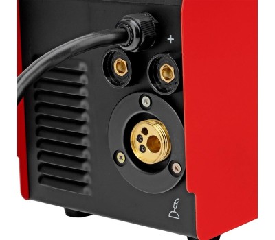 Сварочный аппарат MTX Аппарат инвертор. полуавтомат. cварки MIG-220S, 220A, ПВ 60%, катушка 5 кг 94304