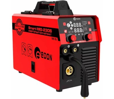 Сварочный аппарат EDON Smart MIG-230S красный/черный 24677