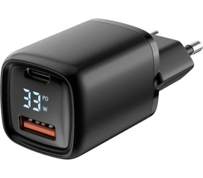 WIIIX Сетевое зар./устр. UNNK-4-2-24QCPD-FAST 15W 2.4A (PD+QC) USB-A универсальное черный