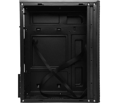 Корпус для ПК ACCORD Корпус Entry ACC-2053B черный без БП mATX 1x80mm 1x120mm 2xUSB2.0 audio