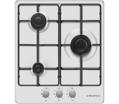 Варочная панель газовая MAUNFELD EGHE.43.3STS-EW