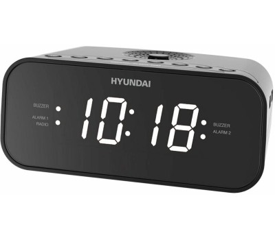 Радиобудильник HYUNDAI H-RCL221 черный