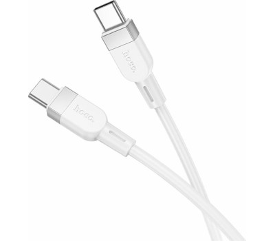 Кабель HOCO (6942007636278) X109 USB 3.0A 60W для Type-C Type-C White 1 м