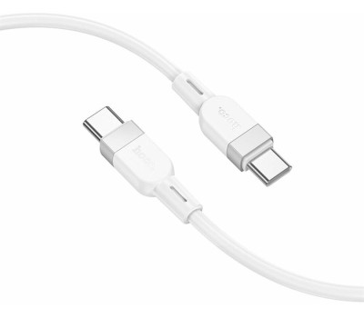 Кабель HOCO (6942007636278) X109 USB 3.0A 60W для Type-C Type-C White 1 м