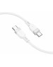 Кабель HOCO (6942007636278) X109 USB 3.0A 60W для Type-C Type-C White 1 м