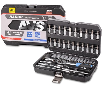 Набор инструментов AVS MTS-46 MASTER (46 предметов)