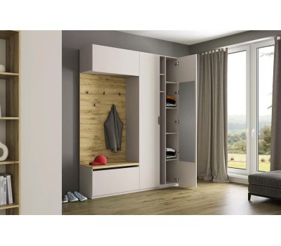 Модульная мебель АНРЭКС MODERN Тумба для обуви 1D. ПЕРСИДСКИЙ ЖЕМЧУГ (1 кор.)