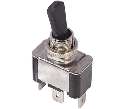 REXANT Тумблер 12V 30А (3c) ON-OFF однополюсный с синей LED подсветкой (ASW-07D-2)