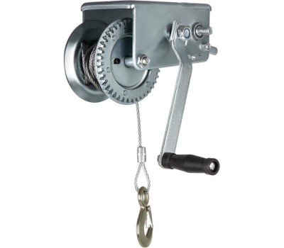 Лебедка MATRIX Лебедка шестеренчатая, тяга 0.8 т, тросовая 522735