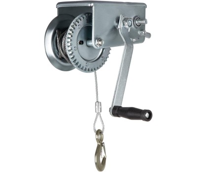 Лебедка MATRIX Лебедка шестеренчатая, тяга 0.8 т, тросовая 522735