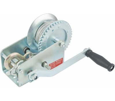 Лебедка MATRIX Лебедка шестеренчатая, тяга 0.8 т, тросовая 522735