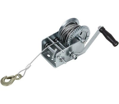 Лебедка MATRIX Лебедка шестеренчатая, тяга 0.8 т, тросовая 522735