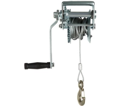 Лебедка MATRIX Лебедка шестеренчатая, тяга 0.8 т, тросовая 522735