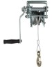 Лебедка MATRIX Лебедка шестеренчатая, тяга 0.8 т, тросовая 522735