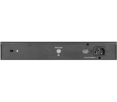 D-LINK SMB D-Link DES-1018MPV2/A1A Неуправляемый коммутатор с 16 портами 10/100Base-TX и 2 комбо-портами 100/1000Base-T/SFP (16 портов PoE 802.3af/at, PoE-бюджет 247 Вт, дальность до 250 м)