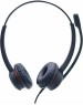 NONAME Гарнитура VT VT6200-D, для компьютера, накладные, проводные, черный / серебристый