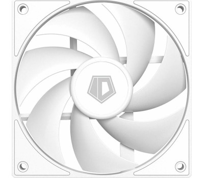 ID-COOLING Вентилятор AF-125-W 120мм, 4-pin, 2000об/мин, 14 - 30 дБ, белый, Ret