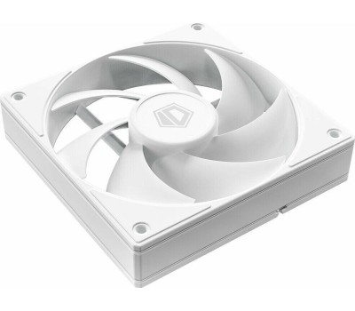 ID-COOLING Вентилятор AF-125-W 120мм, 4-pin, 2000об/мин, 14 - 30 дБ, белый, Ret