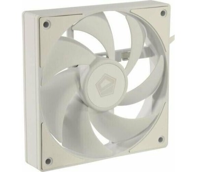 ID-COOLING Вентилятор AF-125-W 120мм, 4-pin, 2000об/мин, 14 - 30 дБ, белый, Ret