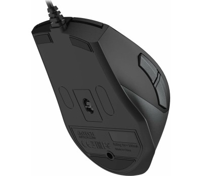 Мышь проводная A4TECH Мышь проводная Fstyler FM45S Air, оптическая, USB, 2400dpi, серый [fm45s air usb (stone grey)]