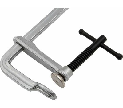 Струбцина DENZEL Струбцина F-образная, 100x400мм, кованая 20471