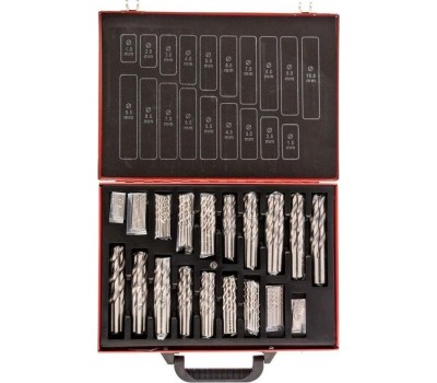 Набор сверл MATRIX Набор сверл по металлу, 1-10 мм, 170 шт, HSS, в металлическом кейсе 723170