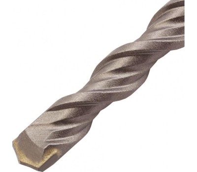 Бур DENZEL Бур по бетону, двойная спираль, три пылеотводящие кромки, 10 x 600 мм 705022