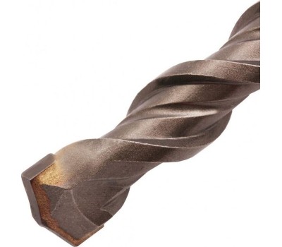 Бур DENZEL Бур по бетону, двойная спираль, три пылеотводящие кромки, 14 x 160 мм 705029