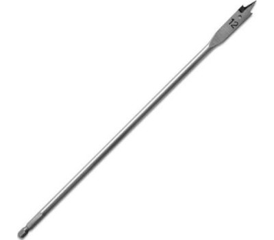 Сверло MATRIX Сверло по дереву перовое удлиненное, 12 х 300 мм, шестигранный хвостовик 704012