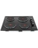 MAUNFELD Электрическая варочная поверхность EEHE.64.4B, конфорок: 4 шт., эмаль, независимая, черный
