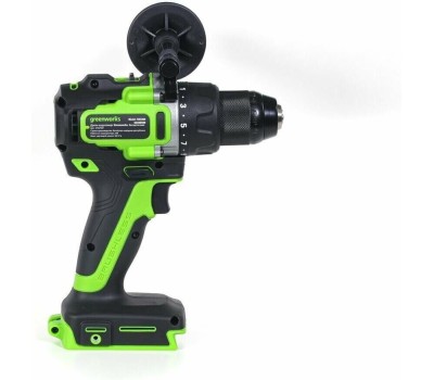 Дрель-шуруповерт GREENWORKS Дрель-шуруповерт GD24DD90, без АКБ, без ЗУ [3707507]