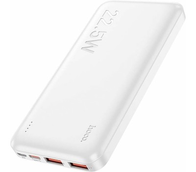 HOCO Внешний аккумулятор (Power Bank) J101 Astute, 10000мAч, белый [j101 astute white]