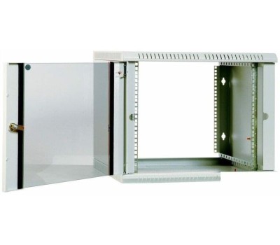 Электроника / Телекоммуникационные шкафы ЦМО Шкаф коммутационный ШРН-Эконом ШРН-Э-18.500 настенный, стеклянная передняя дверь, 18U, 600x930x520 мм
