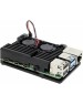 Корпус для ПК ACD Корпус RA458 Black Metal Aluminum Case with double Fans for Raspberry Pi 3B/3B+ (RASP2244)
