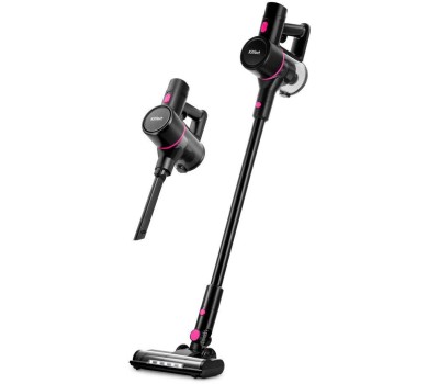 Пылесос KITFORT Ручной пылесос (handstick) КТ-5338, 400Вт, черный/розовый