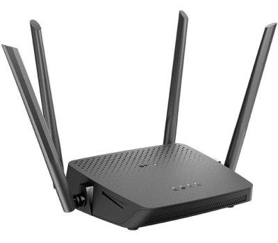 D-Link DIR-825/RU/R7A Беспроводной двухдиапазонный гигабитный маршрутизатор AC1200 Wave 2 с поддержкой MU-MIMO, EasyMesh, 3G/LTE и USB-портом