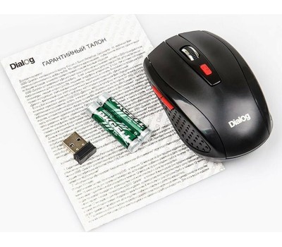 Мышь DIALOG MROP-01U черный