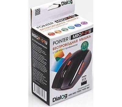 Мышь DIALOG MROP-01U черный