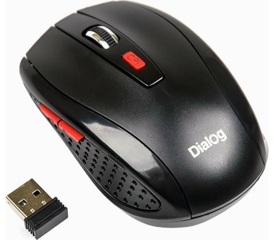 Мышь DIALOG MROP-01U черный