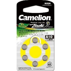 Элементы питания CAMELION (12823) ZA10 BL-6