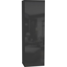 Шкаф навесной НК-МЕБЕЛЬ POINT ТИП-20 шкаф навесной Чёрный/Черный глянец 71774435