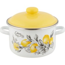 Кастрюля APPETITE 6RD161M CITRON эмал цил 2,0л